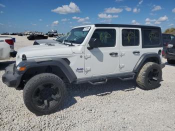  Salvage Jeep Wrangler