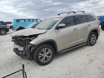  Salvage Toyota Highlander