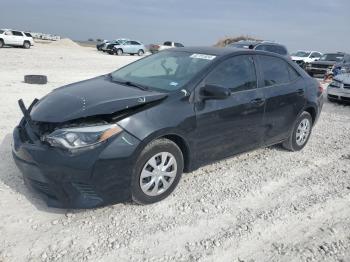  Salvage Toyota Corolla