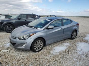  Salvage Hyundai ELANTRA