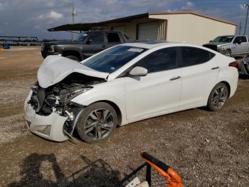  Salvage Hyundai ELANTRA