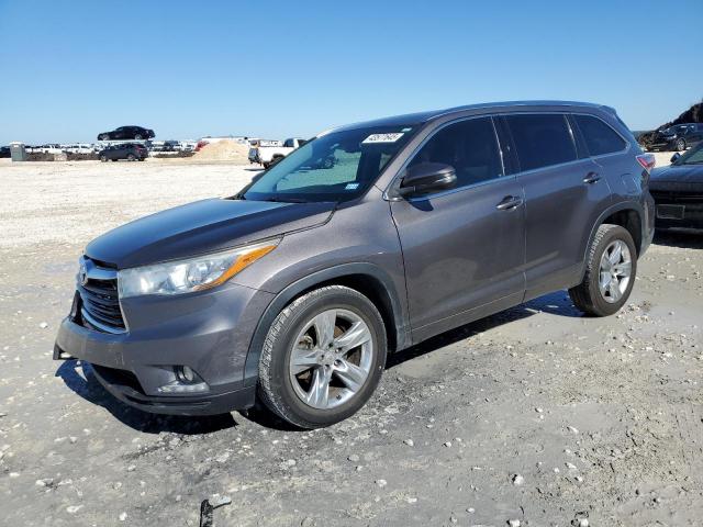  Salvage Toyota Highlander