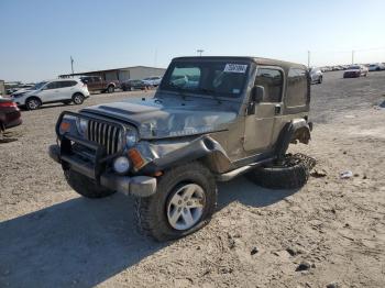  Salvage Jeep Wrangler