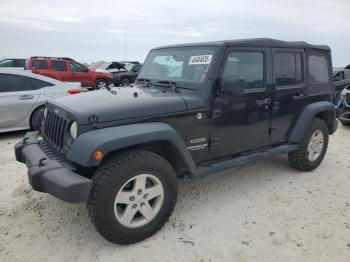  Salvage Jeep Wrangler