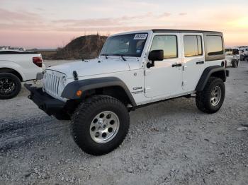  Salvage Jeep Wrangler