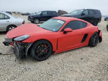  Salvage Porsche Cayman