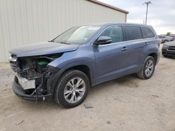  Salvage Toyota Highlander