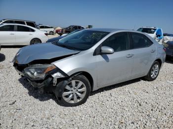  Salvage Toyota Corolla