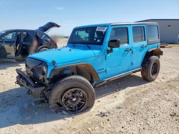  Salvage Jeep Wrangler