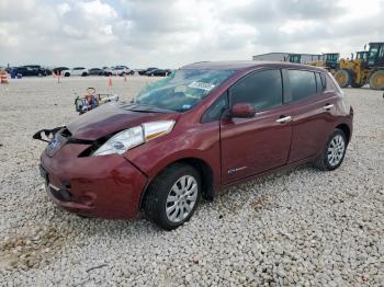  Salvage Nissan LEAF