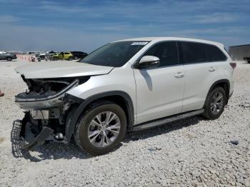  Salvage Toyota Highlander