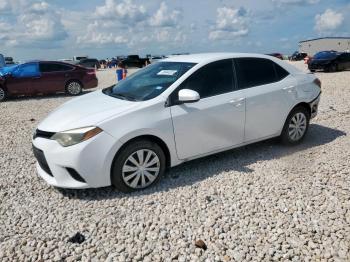  Salvage Toyota Corolla