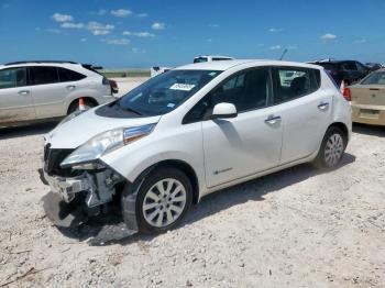  Salvage Nissan LEAF
