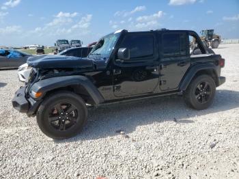  Salvage Jeep Wrangler