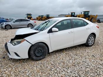  Salvage Toyota Corolla