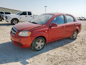  Salvage Chevrolet Aveo