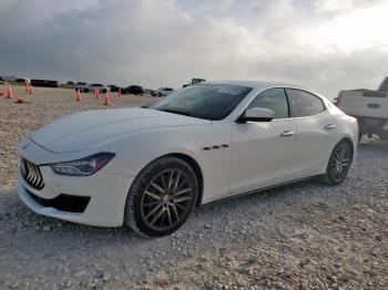  Salvage Maserati Ghibli S