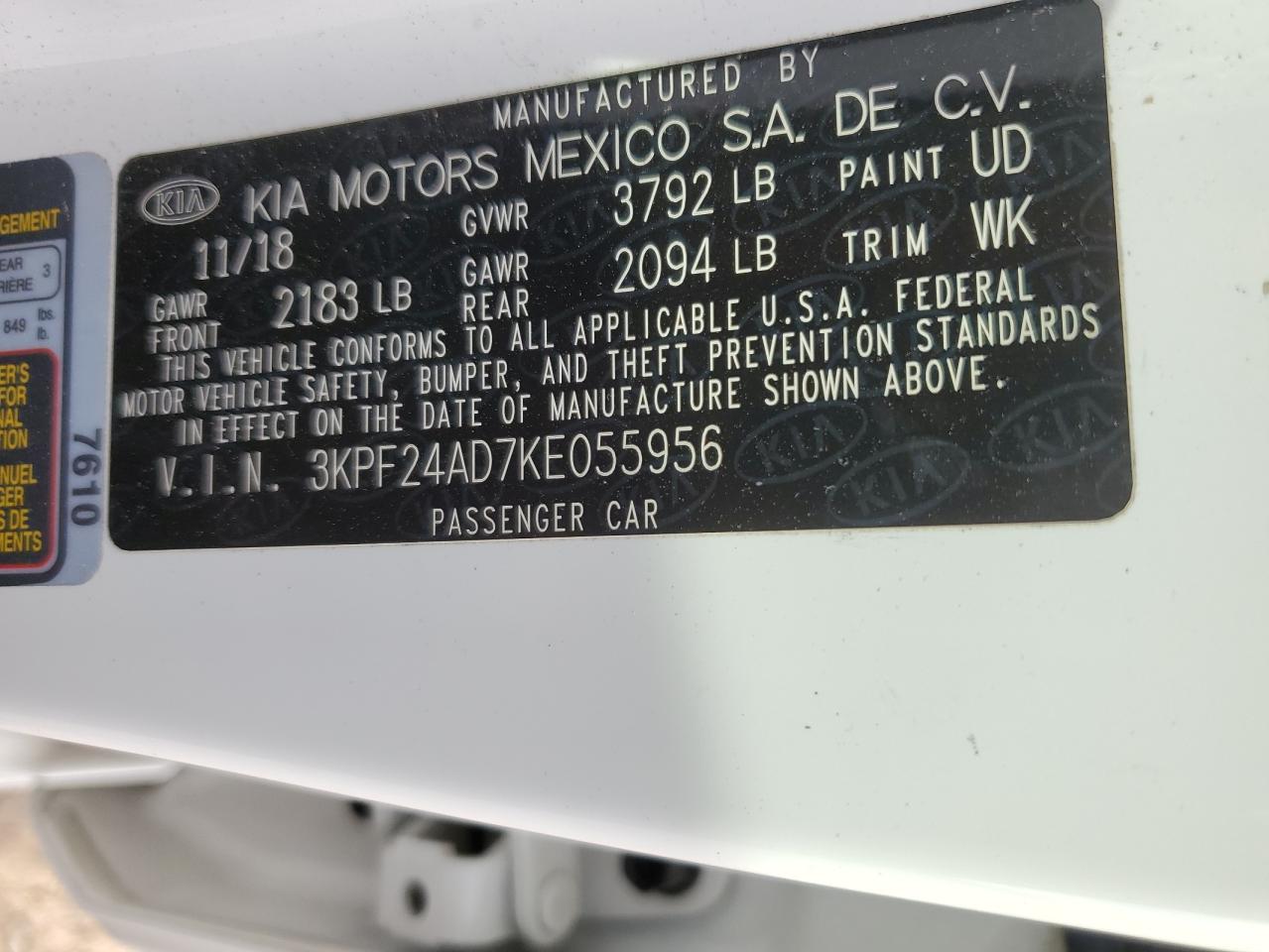 Kia Forte Fe Image 10