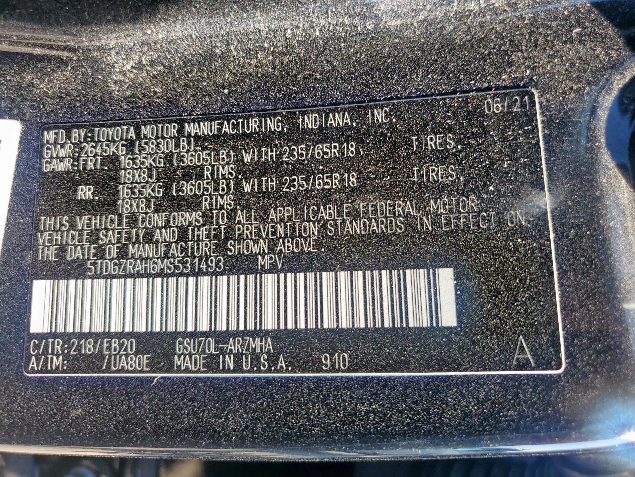 Toyota Highlander Xle Image 12