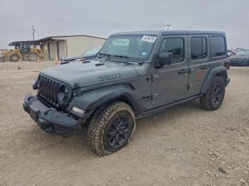  Salvage Jeep Wrangler