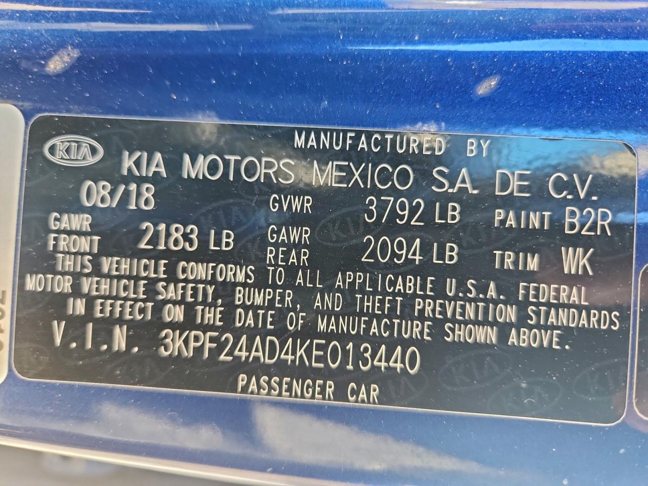 Kia Forte Fe Image 7