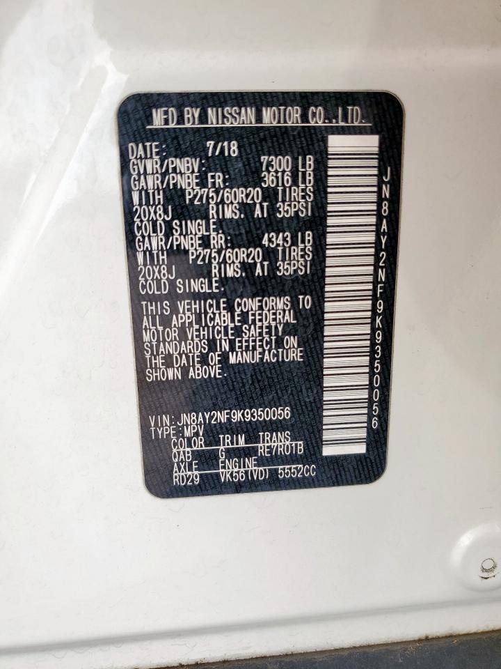 Nissan Armada Platinum Image 13