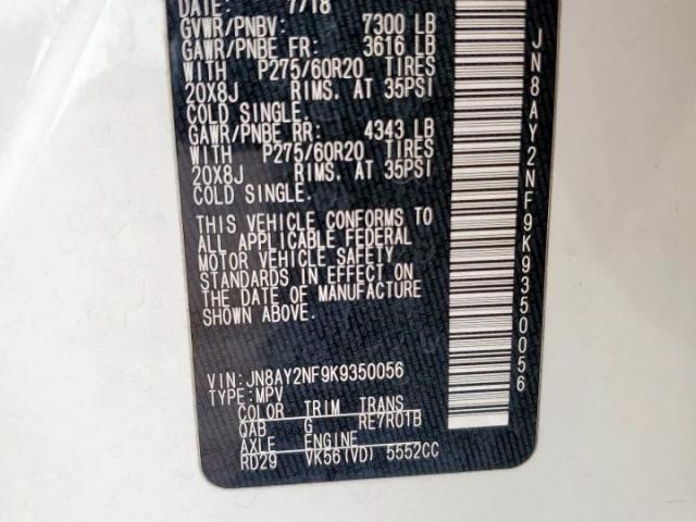 Nissan Armada Platinum Image 13