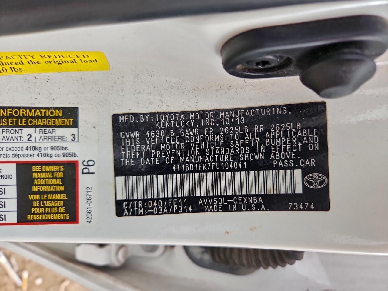 Toyota Camry Hybrid Image 11