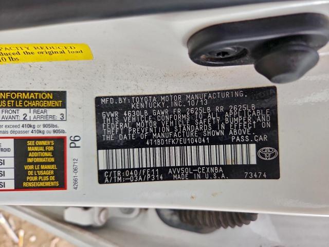 Toyota Camry Hybrid Image 11