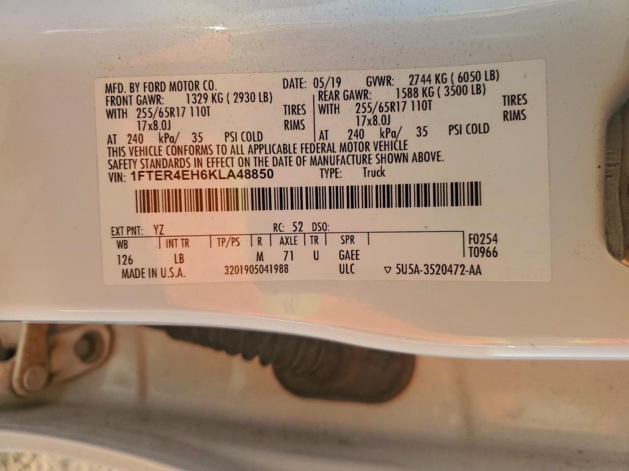 Ford Ranger Xl Image 9