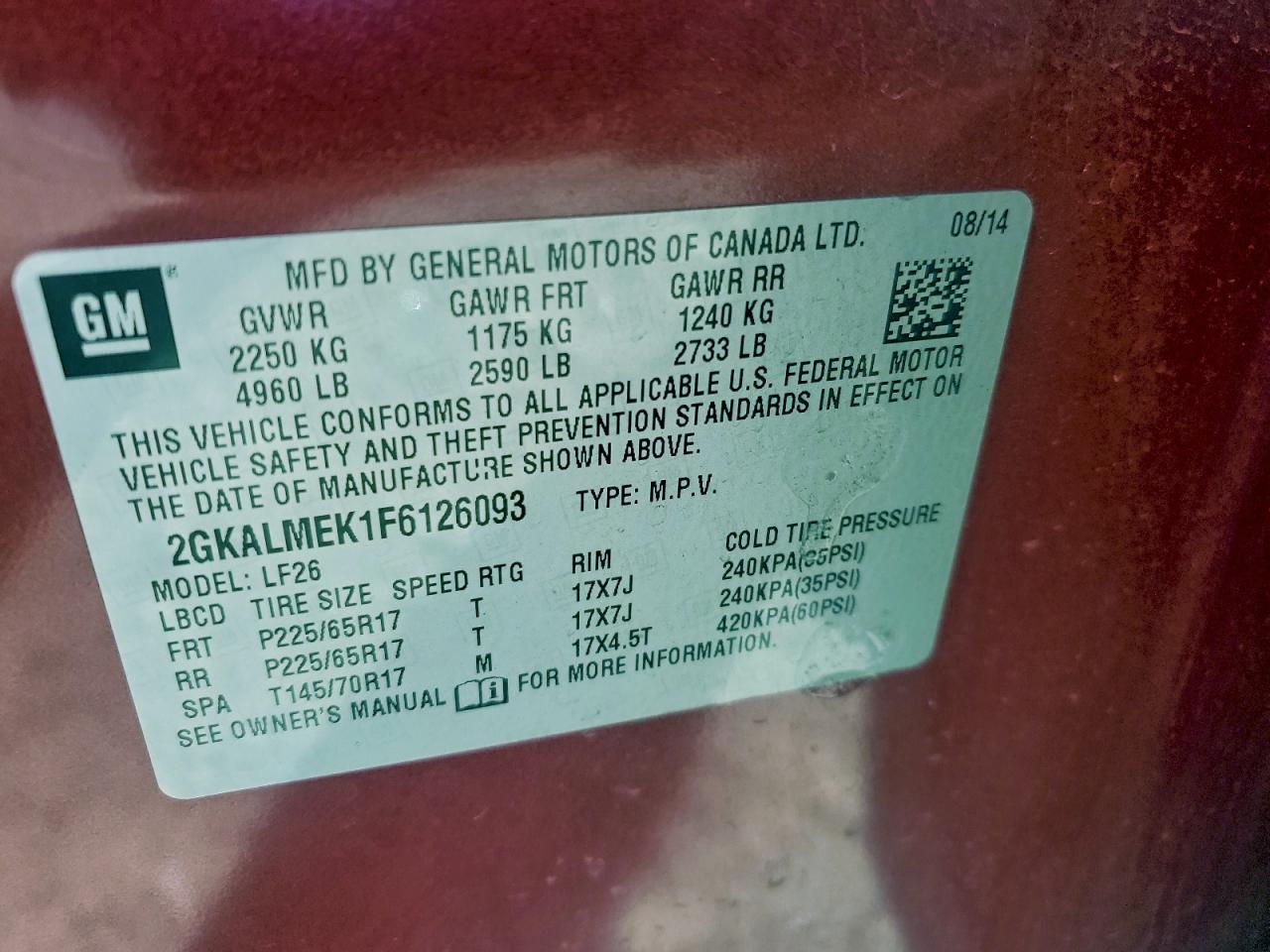 GMC Terrain Sle Image 8