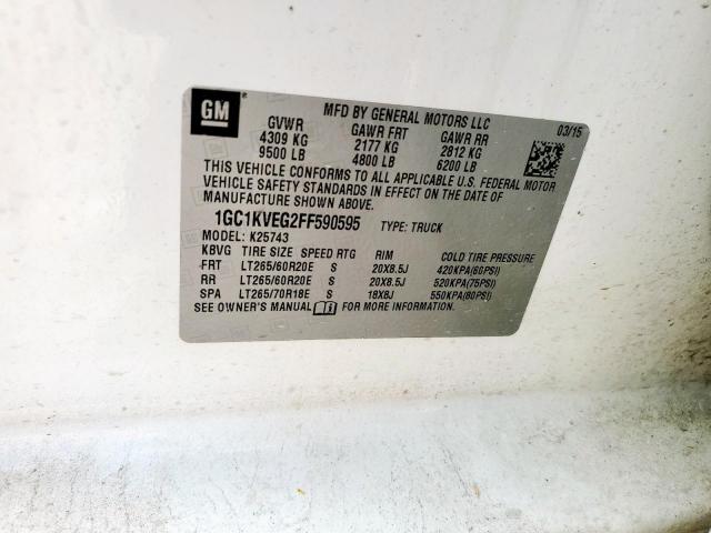 Chevrolet Silverado K2500 Heavy Duty Lt Image 9