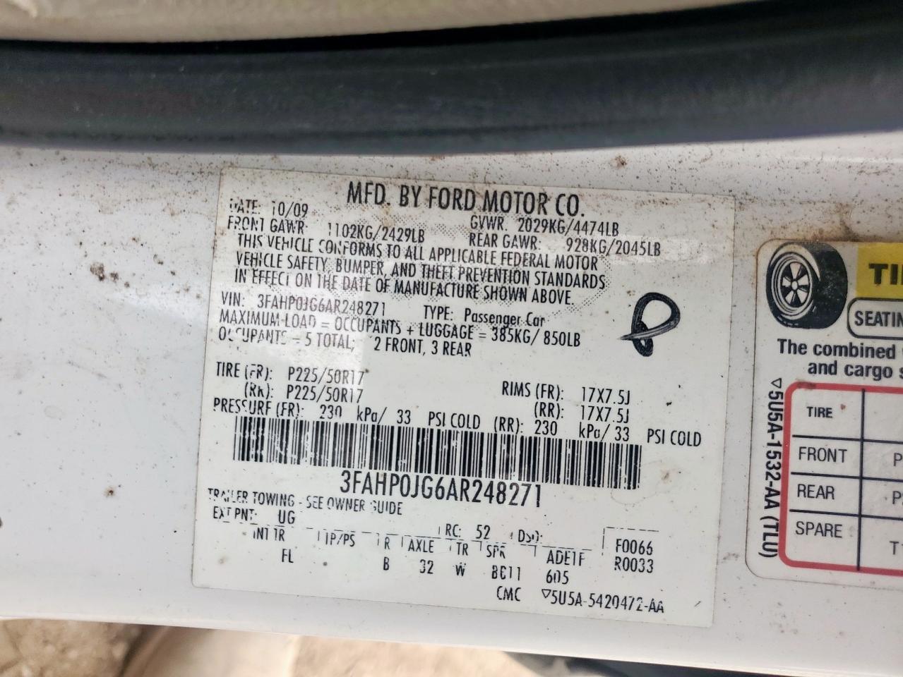 Ford Fusion Sel Image 6