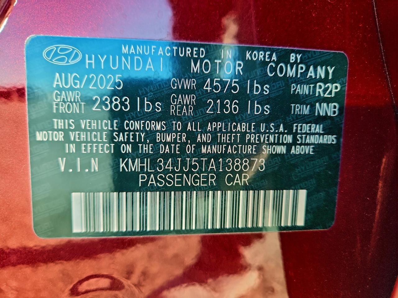 Hyundai SONATA Hybrid Image 7