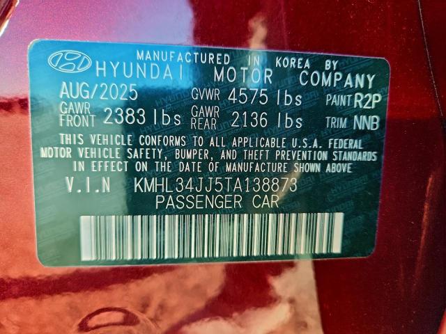 Hyundai SONATA Hybrid Image 7