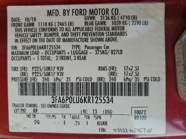 Ford Fusion Se Image 12