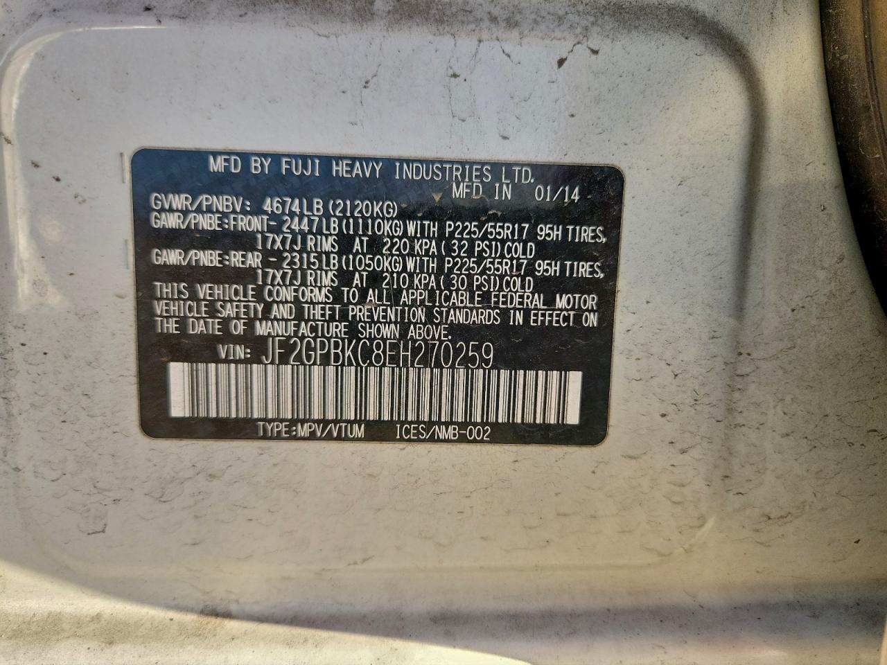 Subaru Xv 2.0i Hybrid Touring Image 9