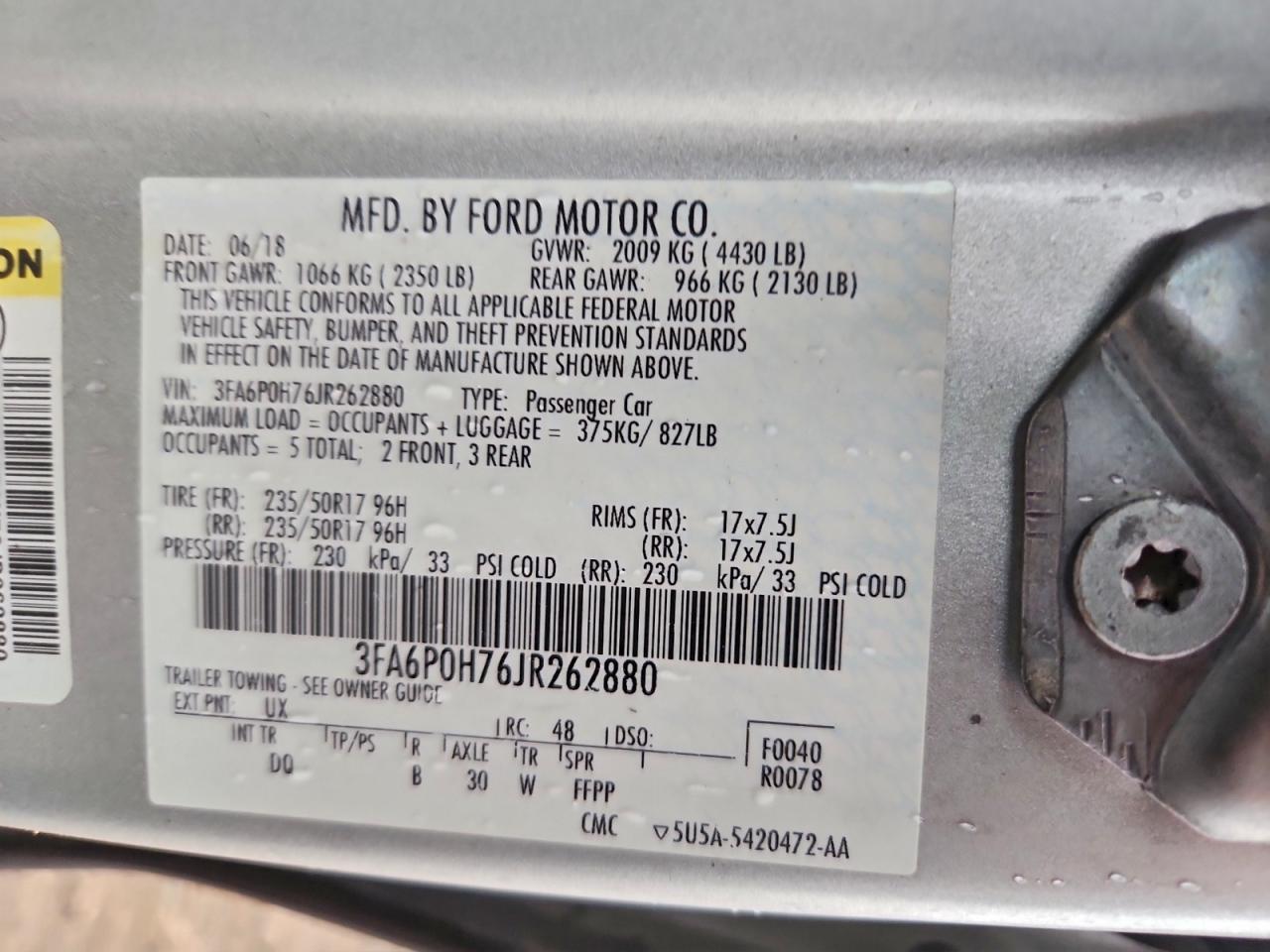 Ford Fusion Se Image 9