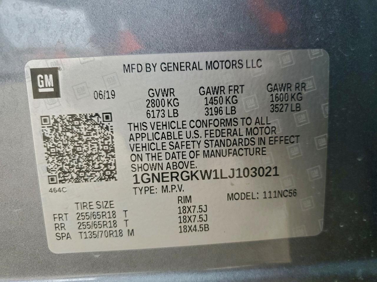 Chevrolet Traverse Lt Image 12