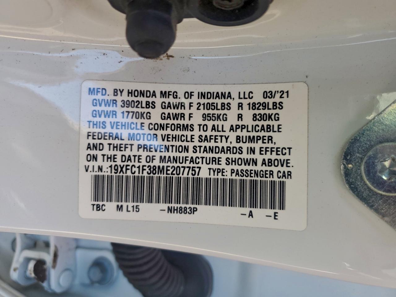 Honda Civic Ex Image 10