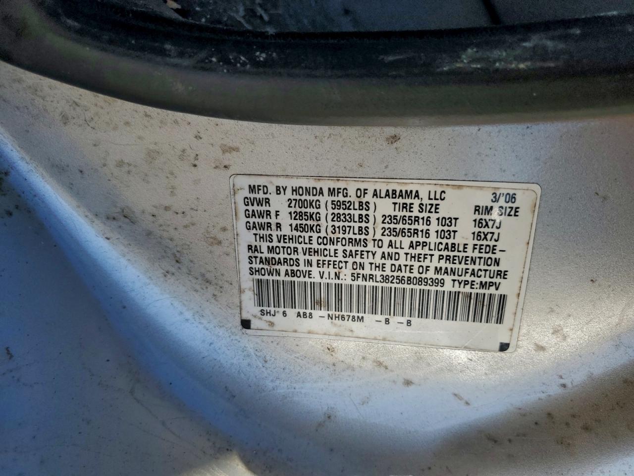 Honda Odyssey Lx Image 8