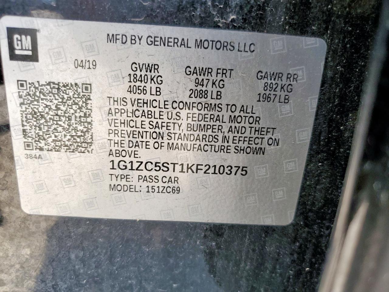 Chevrolet Malibu Ls Image 13