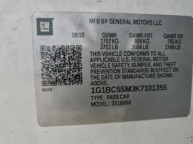 Chevrolet Cruze Ls Image 9